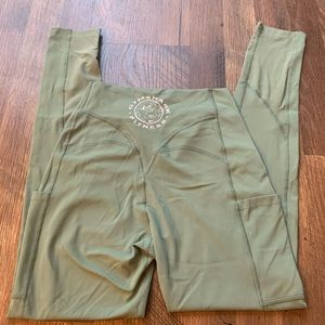 Gymshark Legacy - Green Leggings - Small - NWOT